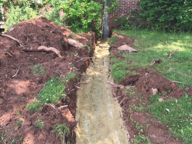 800ft Generator Trenching, Bedminster New Jersey