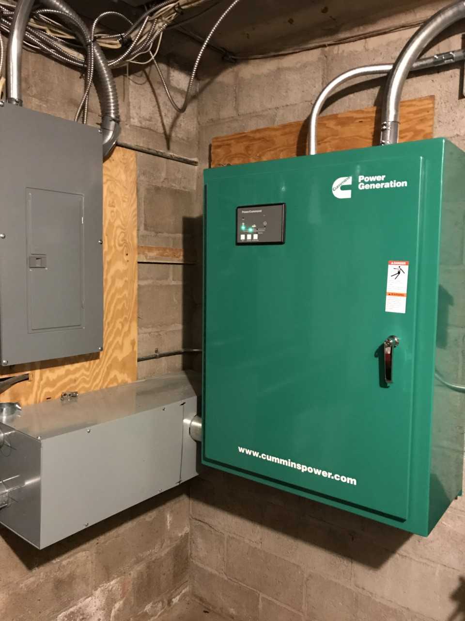 Cummins 60 KW Generator Transfer Switch, East Newark, New Jersey