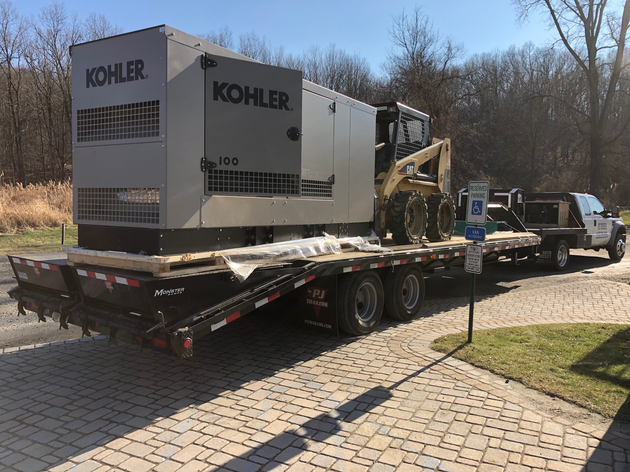 Kohler 100 KW Generator Install, Perona Farms Sparta New Jersey
